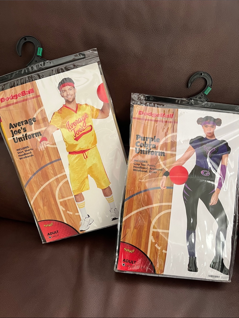 Average Joes Couple Costumes- Cobra Costume - Purple and Black